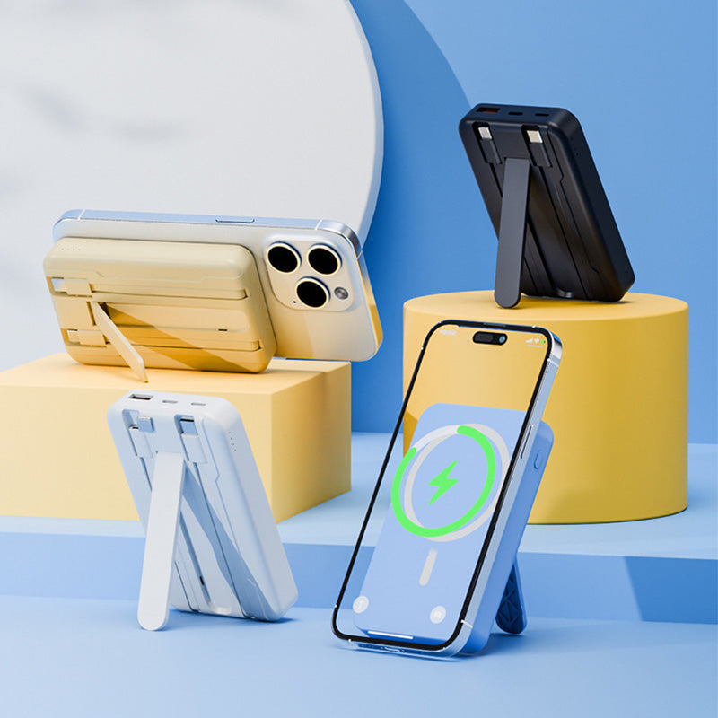 📢📢50% OFF !!!⏰Magnetic Power Bank with Stand and Fast Charging