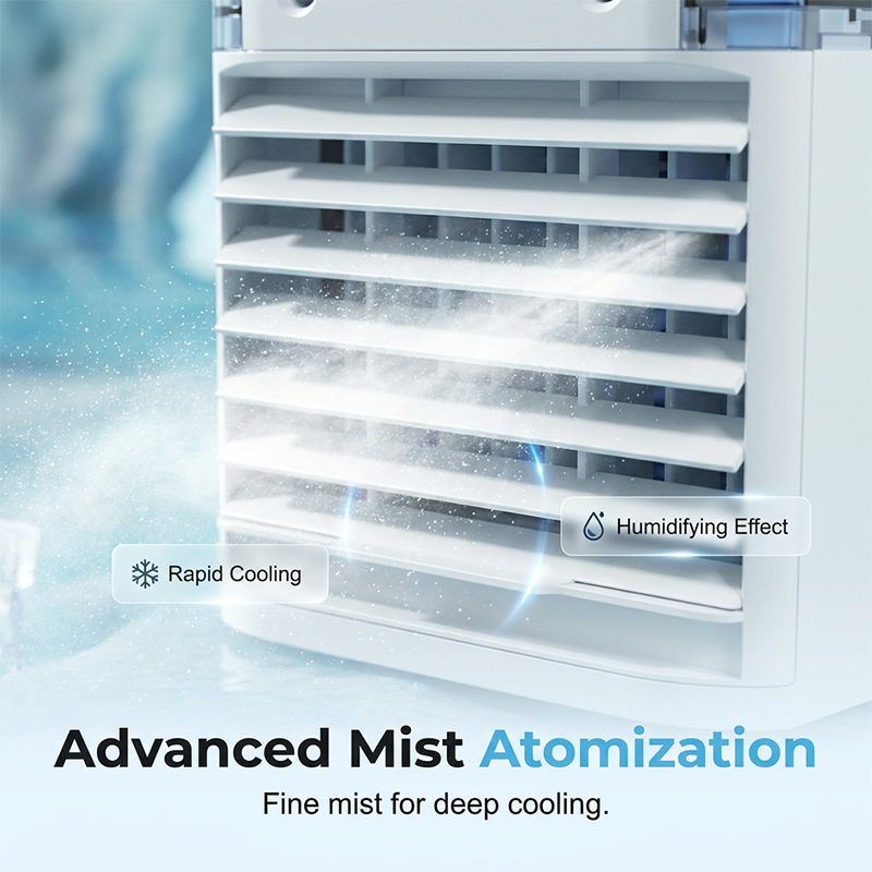⏳LIMITED-TIME 50% OFF! ❄️Portable Air Cooler with 3 Speeds