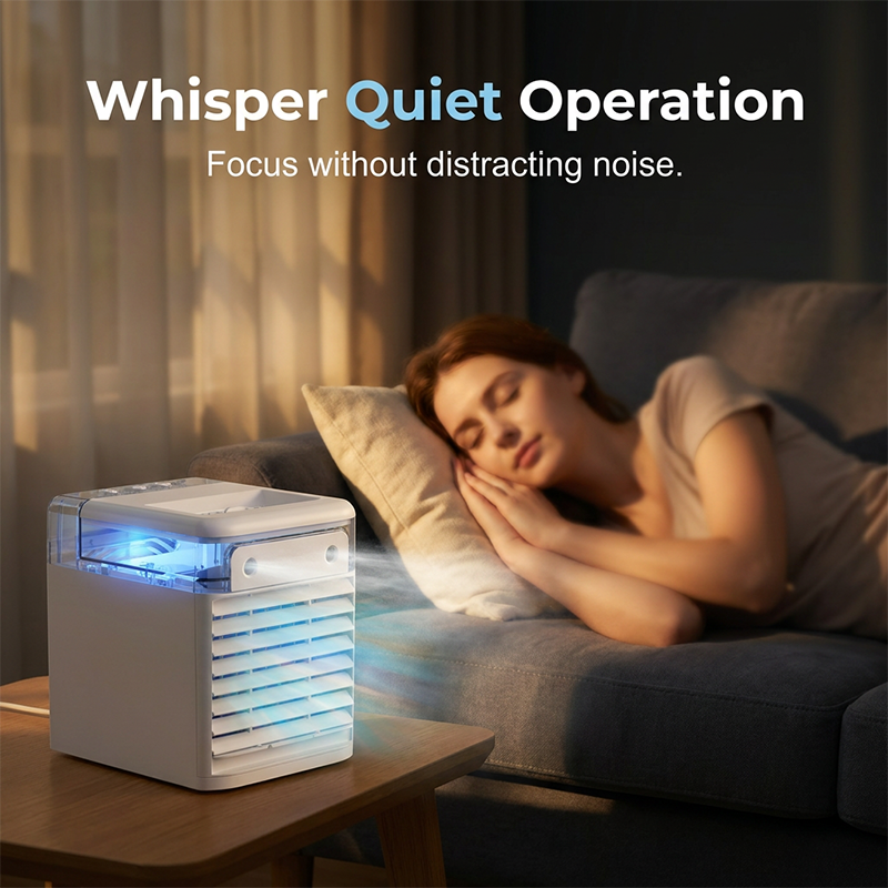 ⏳LIMITED-TIME 50% OFF! ❄️Portable Air Cooler with 3 Speeds
