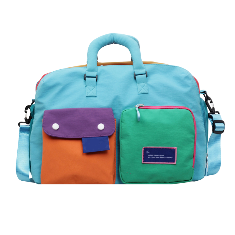 🏆LAST DAY SALE 50% OFF🔥Casual Color Block Overnight Bag