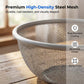 Fruits Bowl Basket Apple Shape Mesh with lid Tabletop Vegetable Holder Keep Unwanted Pets & Insects Out Kitchen Dishwashing Drain Basket