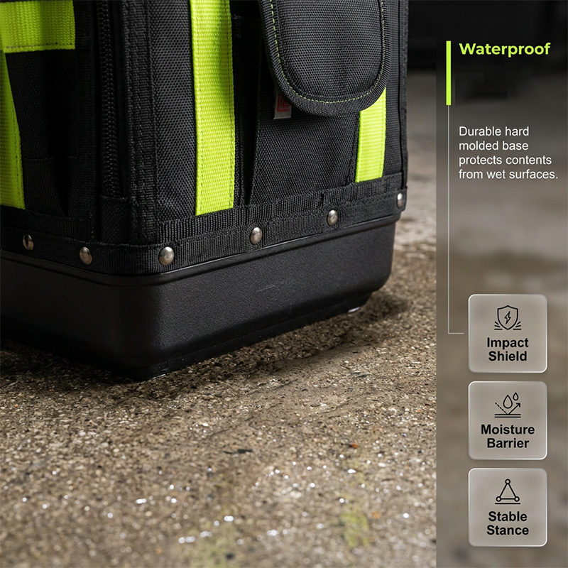 Heavy-Duty Multi-Compartment Tool Bag Backpack