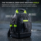 Heavy-Duty Multi-Compartment Tool Bag Backpack