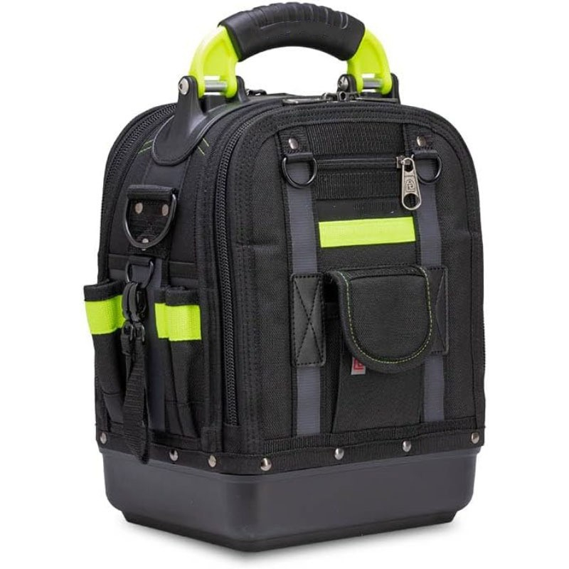 Heavy-Duty Multi-Compartment Tool Bag Backpack