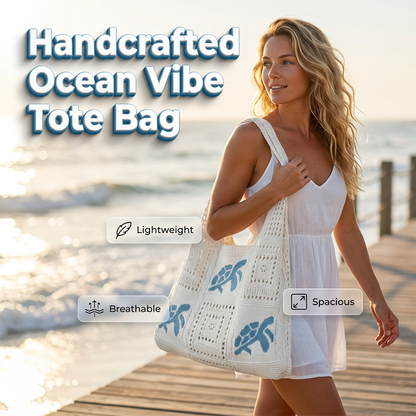 🎁2026 New Arrivals 50% OFF💥Turtle Pattern Crochet Tote Bag