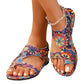 Women's Ethnic Flat Slide Sandals
