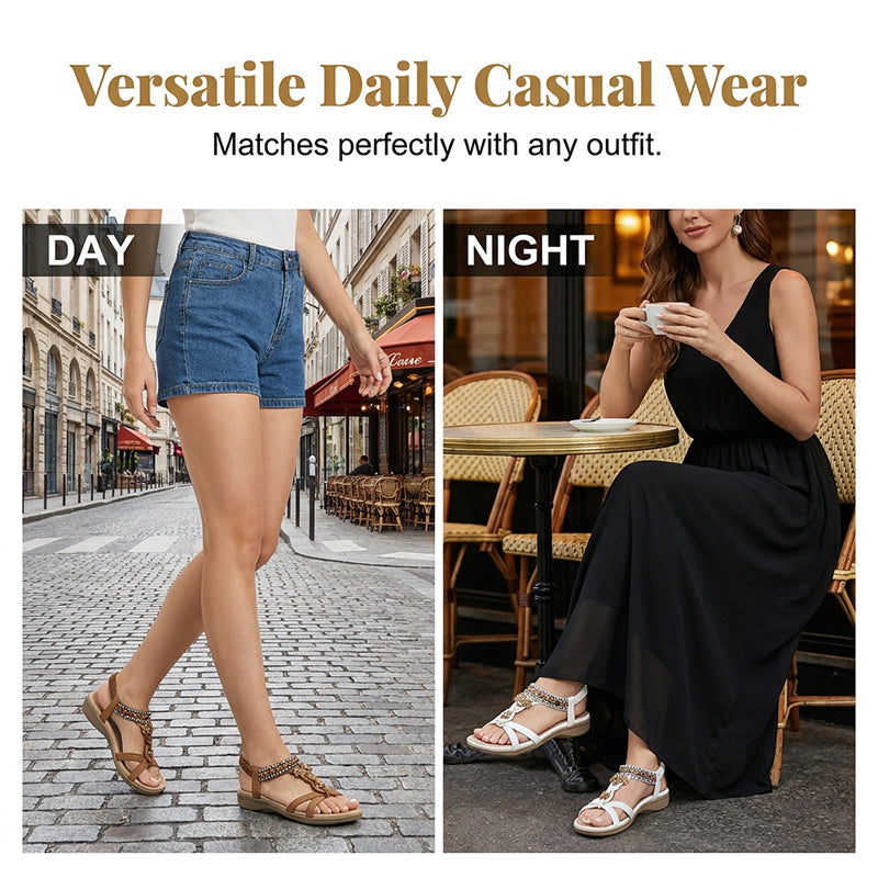 🌸 50% OFF NOW! 🌸 Women's Comfortable Bohemian Flat Sandals