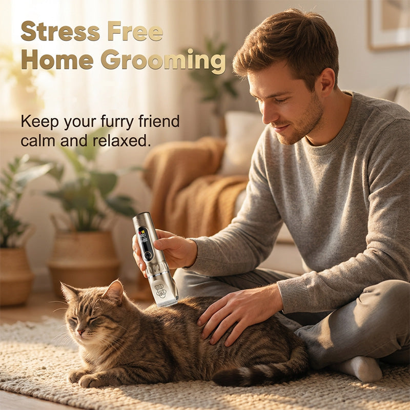 Professional Rechargeable Pet Hair Clipper