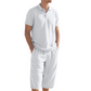 💥 50% OFF 👚Men's Linen Shirt and Casual Pants Set