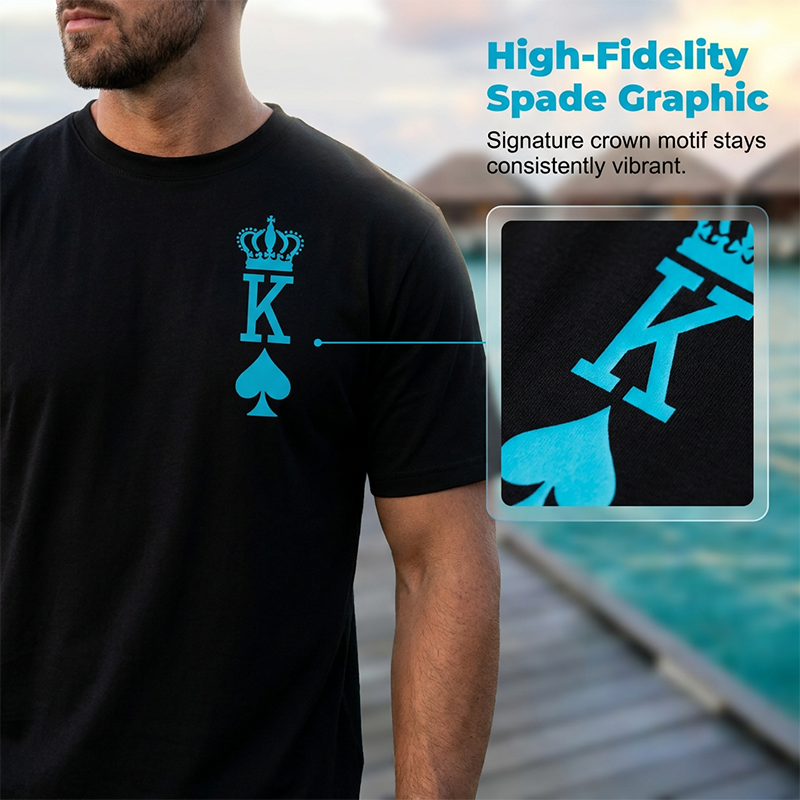 Men's 3D Gradient T-Shirt and Shorts Set Casual Summer 2-Piece Outfit