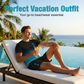 Men's 3D Gradient T-Shirt and Shorts Set Casual Summer 2-Piece Outfit