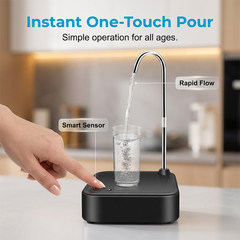 💧 Save 50%! ⚡ Electric Water Bottle Pump – Portable, rechargeable & easy‑use ✨