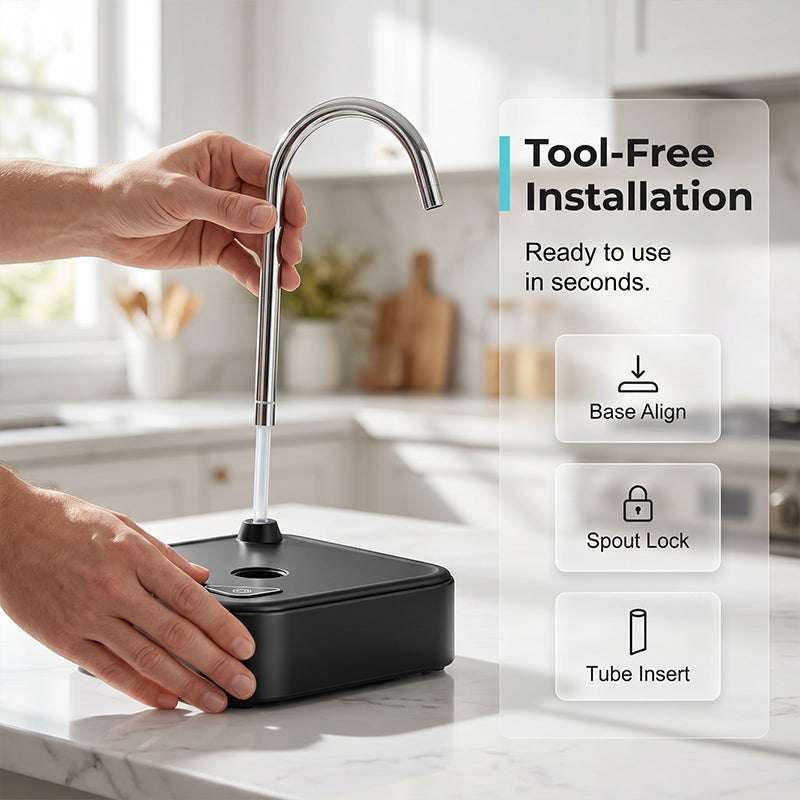 💧 Save 50%! ⚡ Electric Water Bottle Pump – Portable, rechargeable & easy‑use ✨