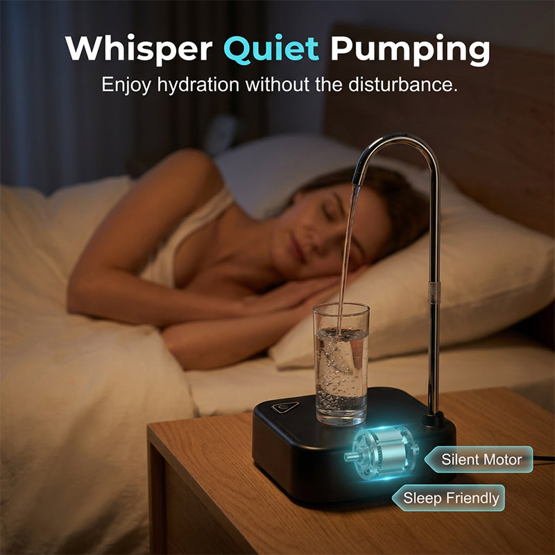 💧 Save 50%! ⚡ Electric Water Bottle Pump – Portable, rechargeable & easy‑use ✨