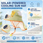 Sun Protection Flap Hat with Built in Cooling Fan