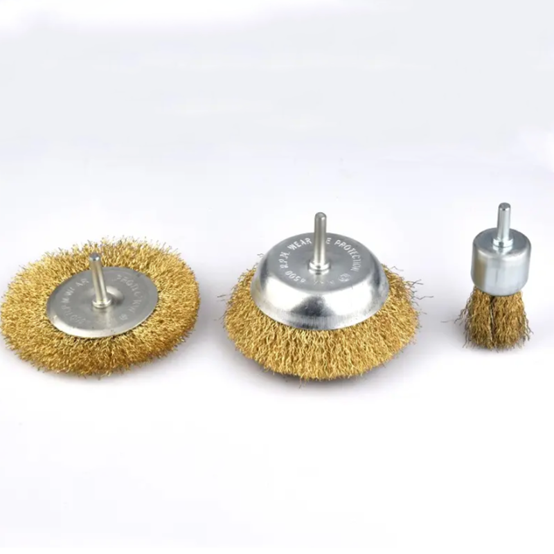 Wire Brush Wheel Set for Drill