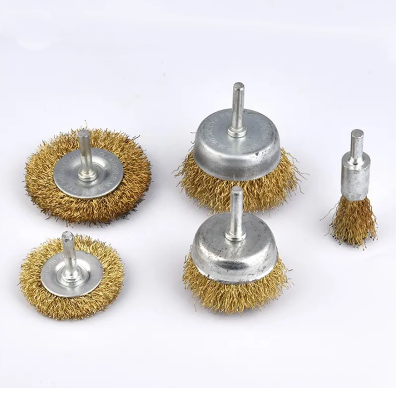 Wire Brush Wheel Set for Drill