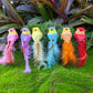 12 PCS Artificial Feathered Birds with Clips