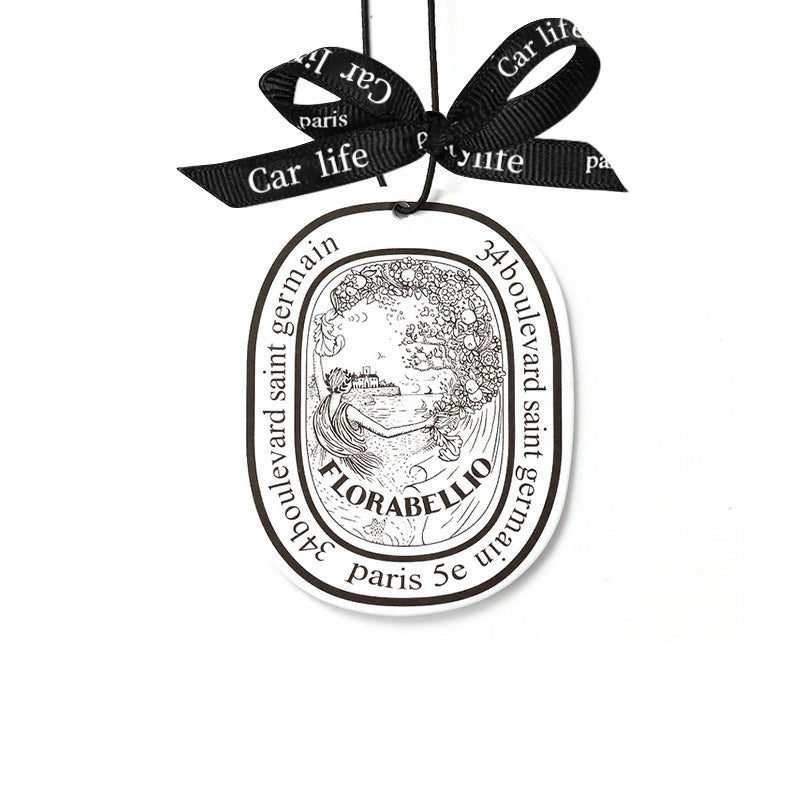 Hanging Car Air Freshener Scent Card