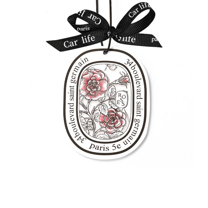 Hanging Car Air Freshener Scent Card