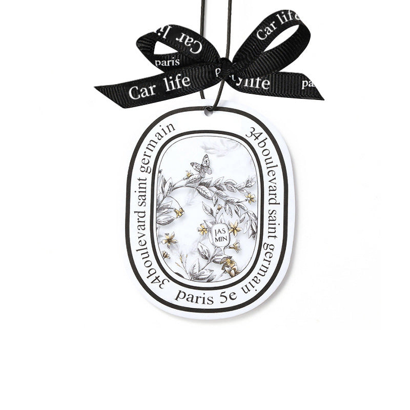 Hanging Car Air Freshener Scent Card