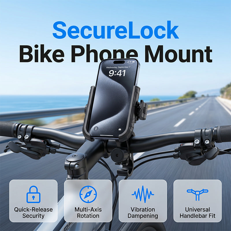 📢📢50% OFF !! ⏰Quick-Release Bike Phone Mount