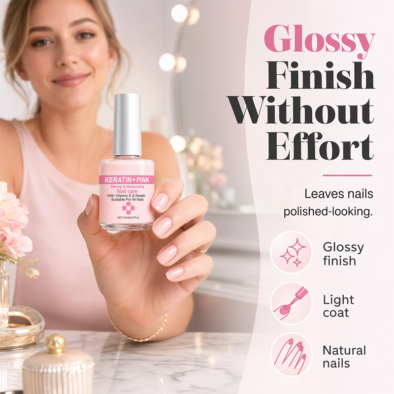 💅 2026 Sale — Over 67,000 Sold!✨ ✨Buy 1 Get 1 Free✨Keratin Nail Strengthener & Moisturizer – Repair & Glossy Finish 🌟