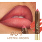 🎉 LIMITED TIME 50% OFF! 💄 Long-Lasting Matte Lip Crayon for Women – 2-in-1 Liner & Lipstick – Hydrating, Non-Drying & Precision Triangular Tip – 6 Colors ✨