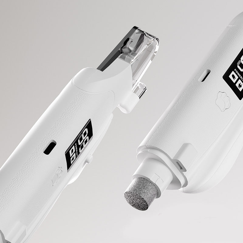 🐾 LIMITED‑TIME 50% OFF! 💥 2‑in‑1 LED Pet Nail Clipper & Grinder – Bloodline‑Light, LCD Display, Anti‑Splash ✨