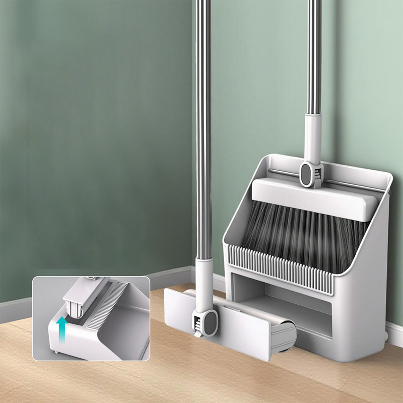 Broom & Dustpan Set 🧹 Sweep, Click & Tidy – A Neat Little Duo for Everyday Messes ✨