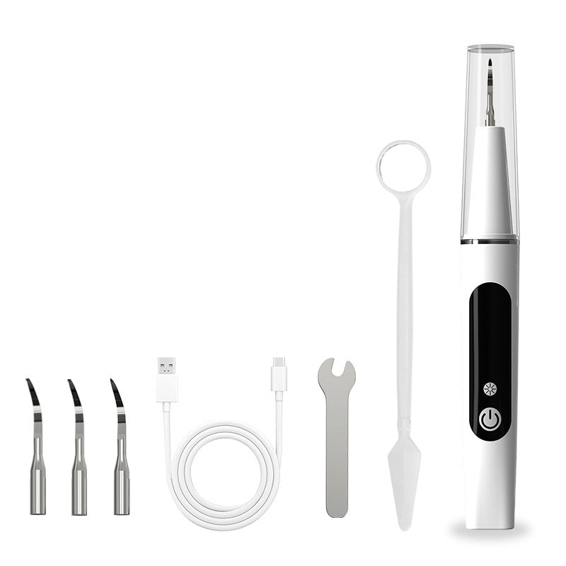 High Efficiency Portable Ultrasonic Tooth Cleaner Set