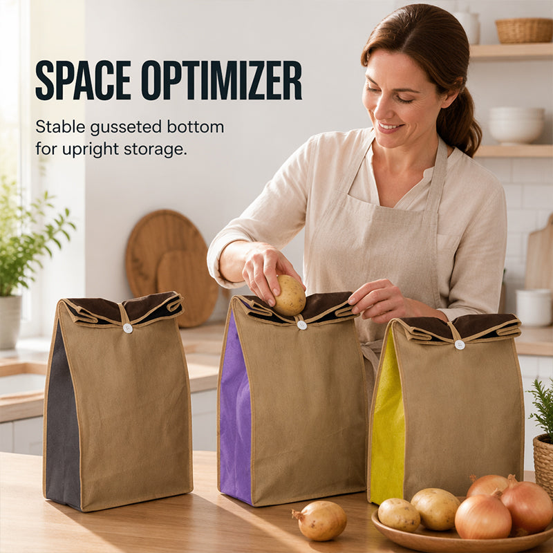 📢📢50% OFF !! ⏰ Breathable Potato and Onion Storage Bag🥔