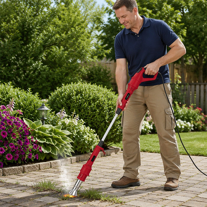 🌿 50% OFF !!!⏰Electric Weed Burner – 2000W High-Power Thermal Weed Killer for Patios, Driveways & Lawns