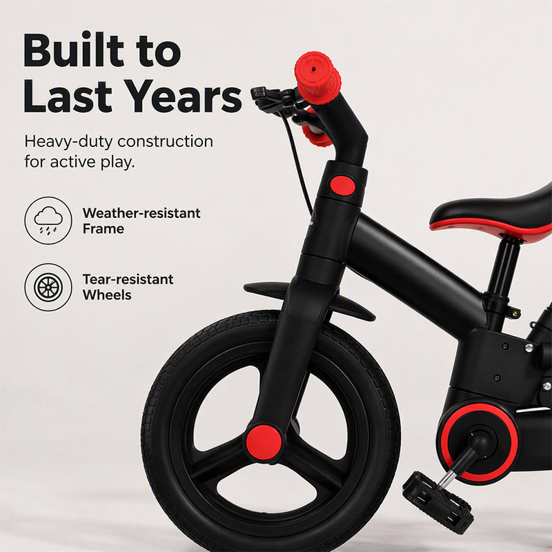 🎉 LIMITED TIME 50% OFF! 🚲 2-in-1 Convertible Kids' Tricycle and Balance Bike with Parent Push Handle – Grows with Your Child 🛴