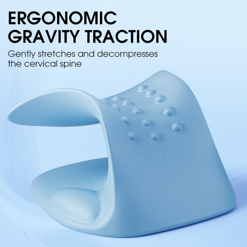 🥳2026 HOT SALE🥳💞50K+ SOLD!💤✨ 50% OFF! Neck & Shoulder Relaxer – Ergonomic gravity traction relieves cervical pressure. Simulated acupressure melts away knots – 15 mins daily for better sleep! 🛏️💚
