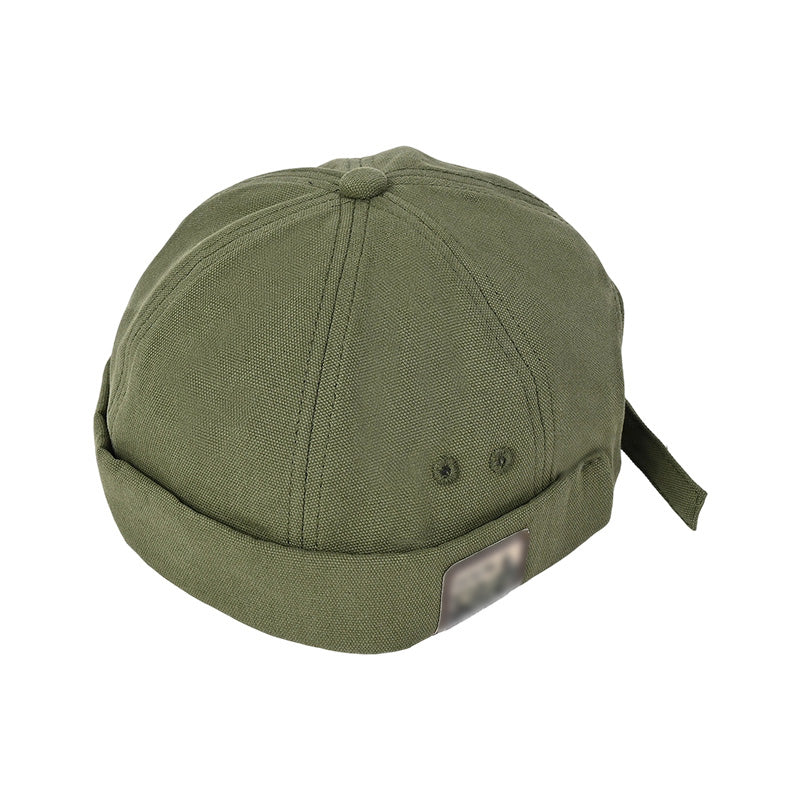 Unisex Adjustable Brimless Docker Hat 🧢 A Laid-Back Look That Fits Just Right ✨