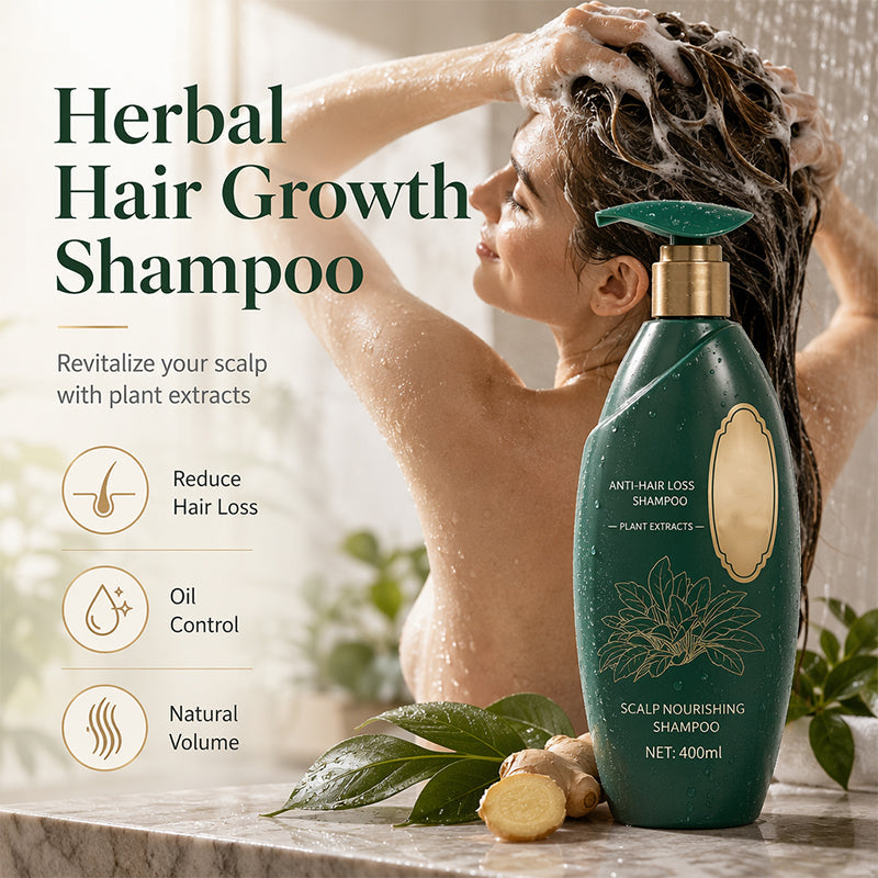 Natural Plant Extract Strengthening Shampoo