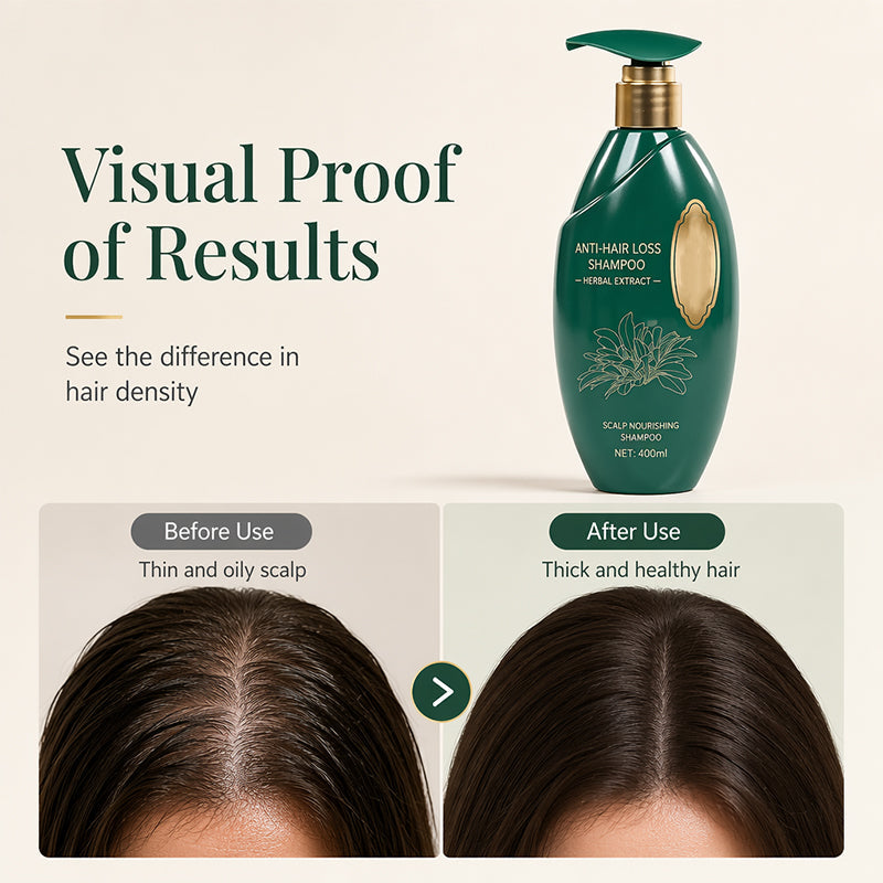 Natural Plant Extract Strengthening Shampoo