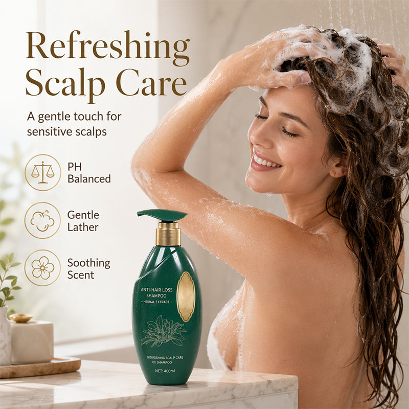 Natural Plant Extract Strengthening Shampoo