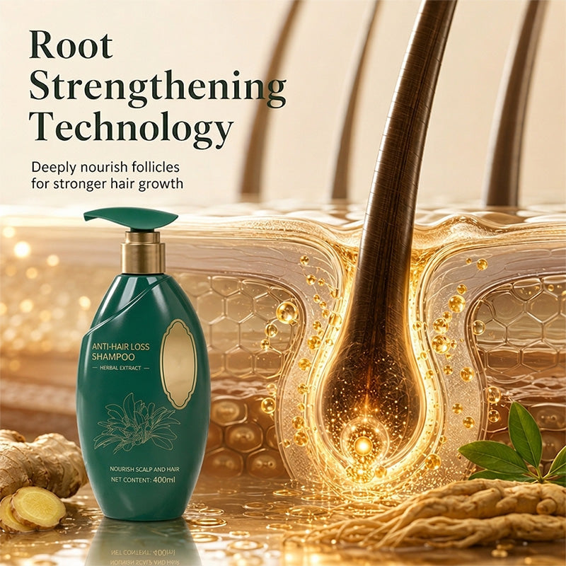 Natural Plant Extract Strengthening Shampoo