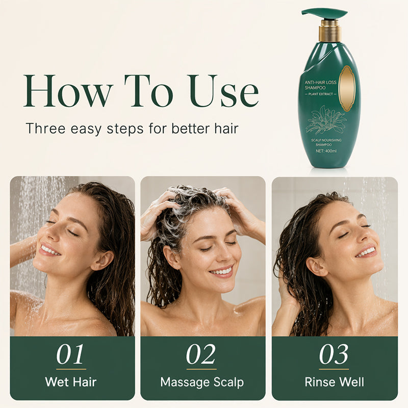 Natural Plant Extract Strengthening Shampoo