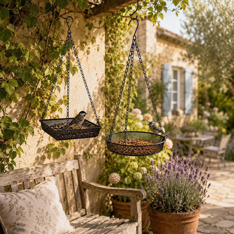 🐦 Save 50%! 🍽️ Hanging Bird Feeder Tray – Easy mount & garden-ready ✨