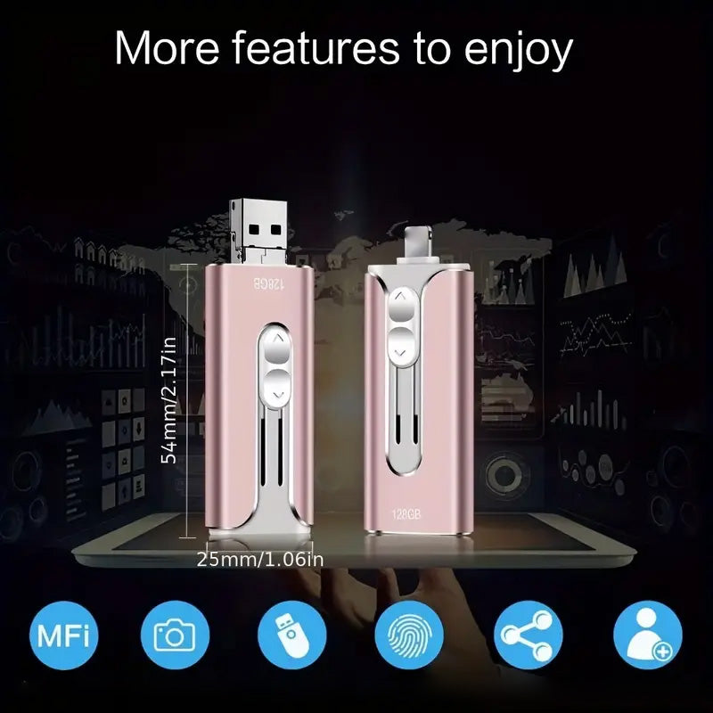 💾 Memory Stick USB Flash Drive – Compact Portable Storage with Plug & Play, High-Speed Data Transfer for Laptop, PC & More