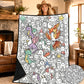 🎨DIY Kids' Coloring Blanket