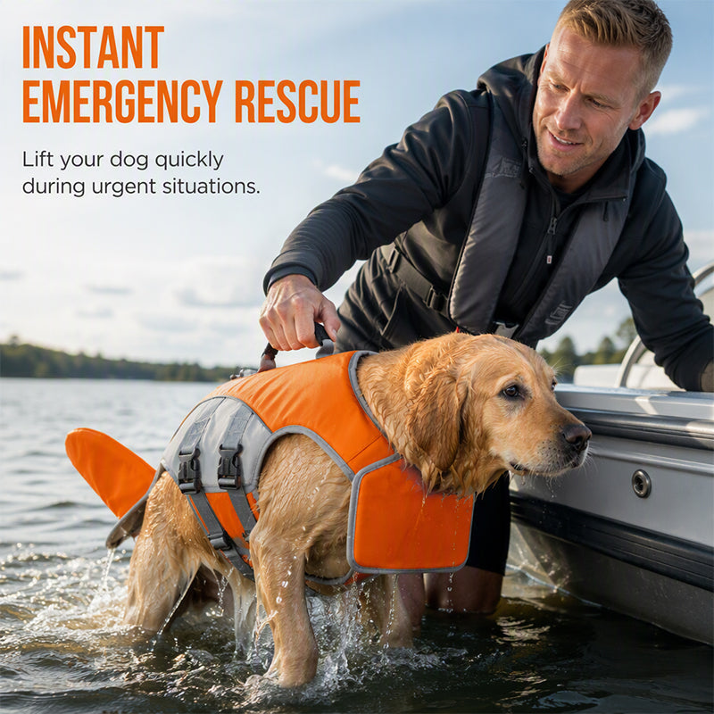 Dog Life Jacket with Removable Front Float