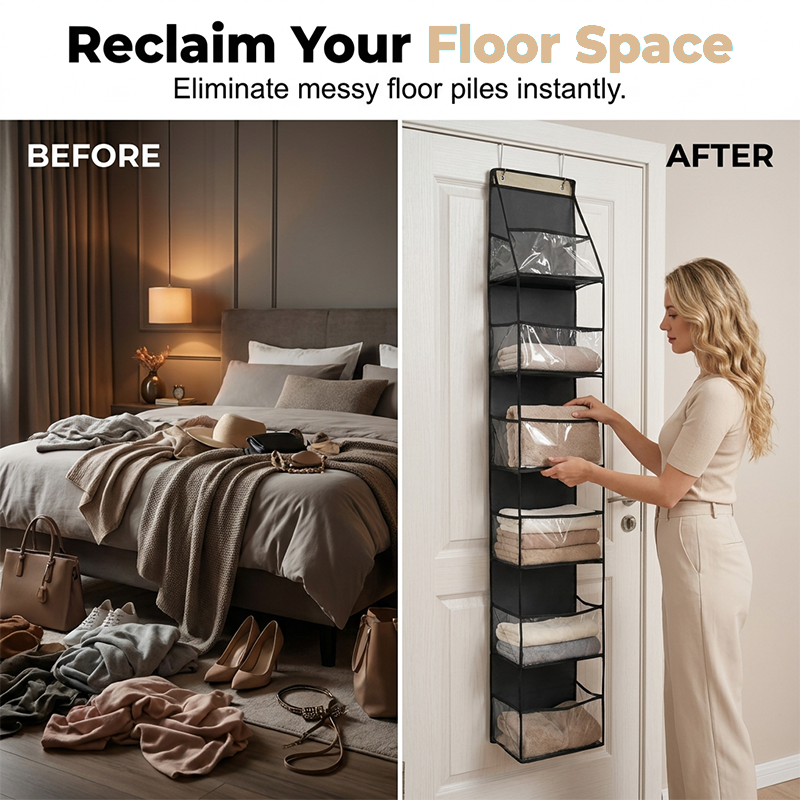 🏆LAST DAY 50% OFF🌟🎁Space-Saving Over-Door Organizer