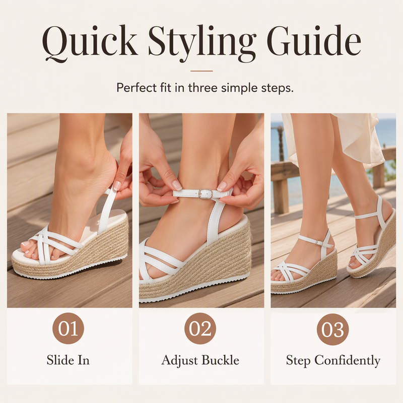 🌸 50% OFF NOW! 🌸 Women‘s Platform Wedge Sandals