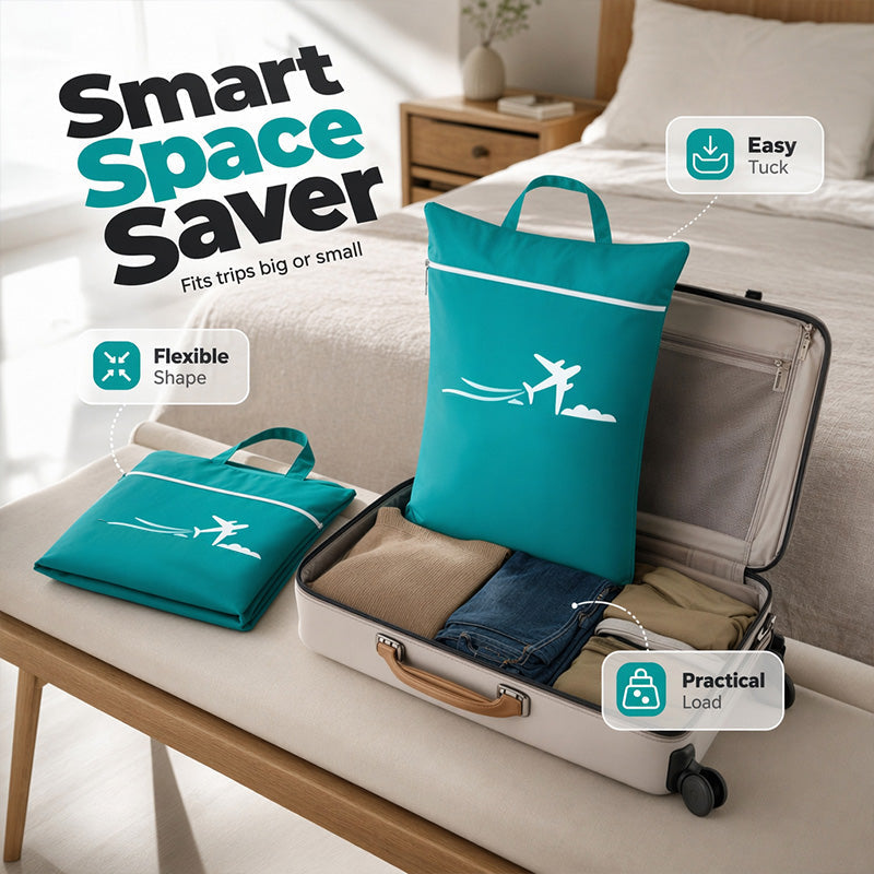 🧳 Large Waterproof Travel Laundry Bag 💧