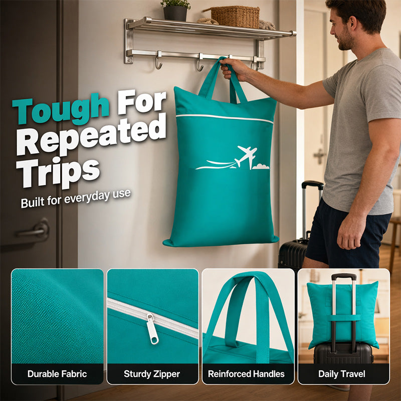🧳 Large Waterproof Travel Laundry Bag 💧