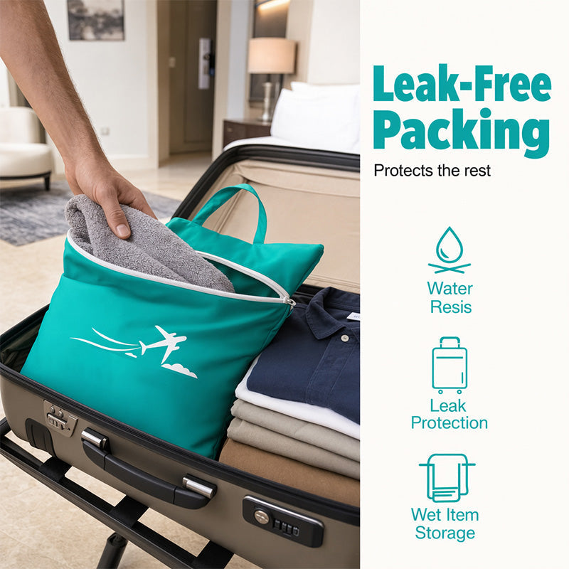 🧳 Large Waterproof Travel Laundry Bag 💧